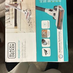 Black + Decker  power series  Cordless  stick vacuum  brand new in the box