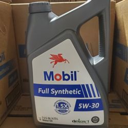 Special Price Motor Oil Mobil 5w30 Full Synthetic Dexos Case 3GAL 5QT 