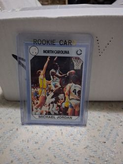 Michael Jordan North Carolina Rookie Card