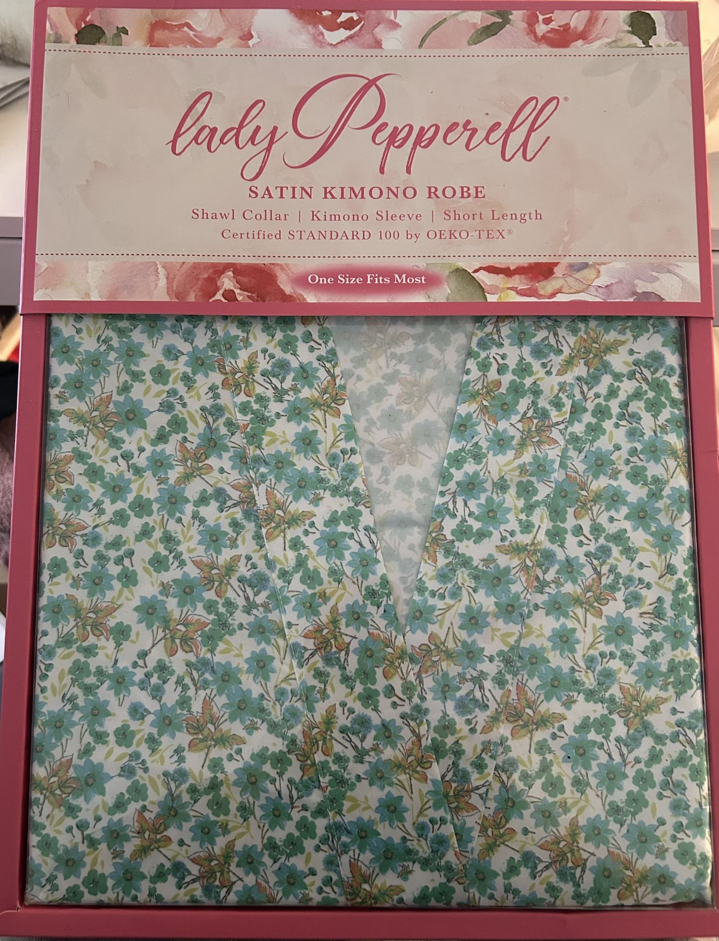 Lady Pepperell Satin Robe