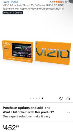 Vizio 65” V-Series 4K HDR Smart TV