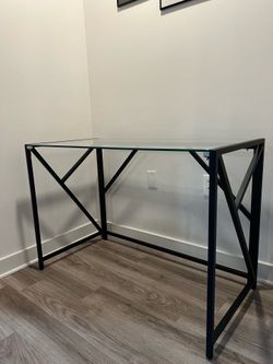 Tempered Glass Computer Desk