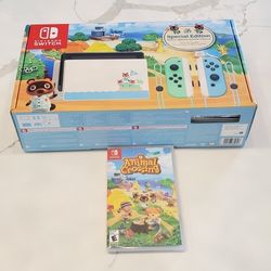 Nintendo Switch ANIMAL CROSSING SPECIAL EDITION- with GAME