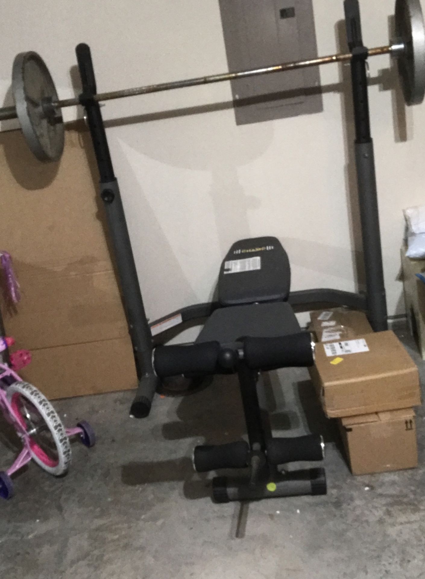 Gym Bench And Squat Multi Gym