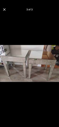 Two end tables