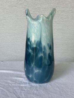 Hand Blown Glass Vase