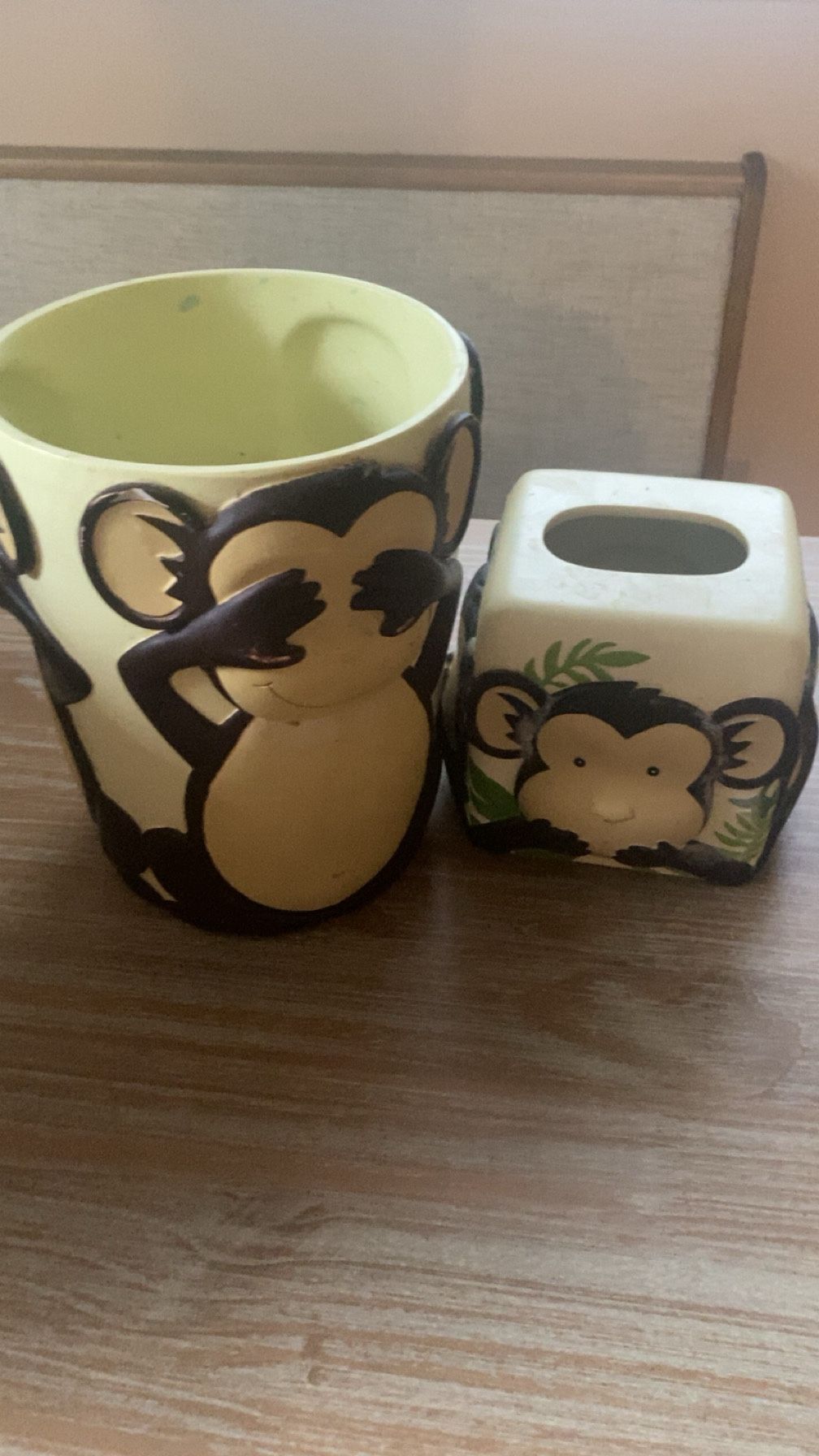 Monkey Bathroom Set