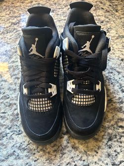 New Jordan 4 white lightning size 4.5y