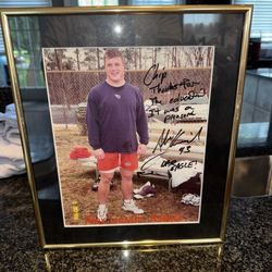 Alex Lincoln  AUBURN UNIVERSITY AUTOGRAPHED PHOTO SAN Francisco 49ers