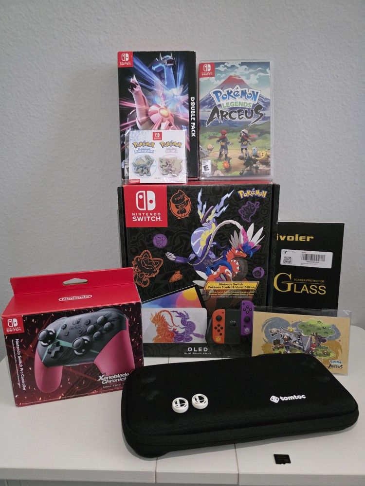 Nintendo Switch OLED: Pokemon Scarlet & Violet Edition Bundle