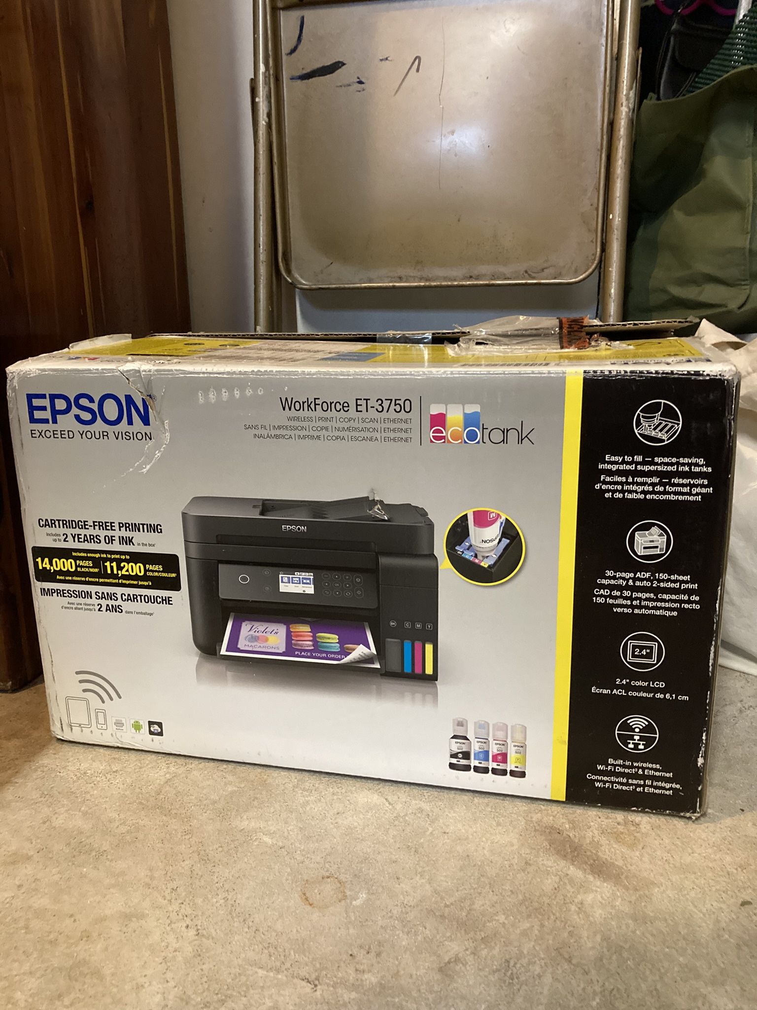 Printer Ecotank ET-3750