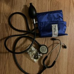 Stethoscope & Blood Pressure Cuff