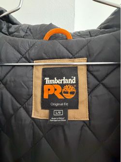 Timberland PRO Gritman Canvas Hooded Work Jacket – Men's Size Large (Original Fit)