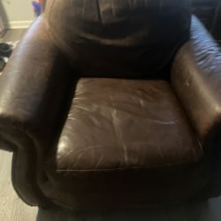 Brown Leather Chair