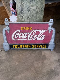 Coca cola Vintage Sign