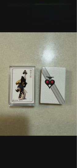 CA. GEISHA JAPANESE PLAYING CARDS + BRIDGE PLAYING CARDS. BOTH FOR $16.00.