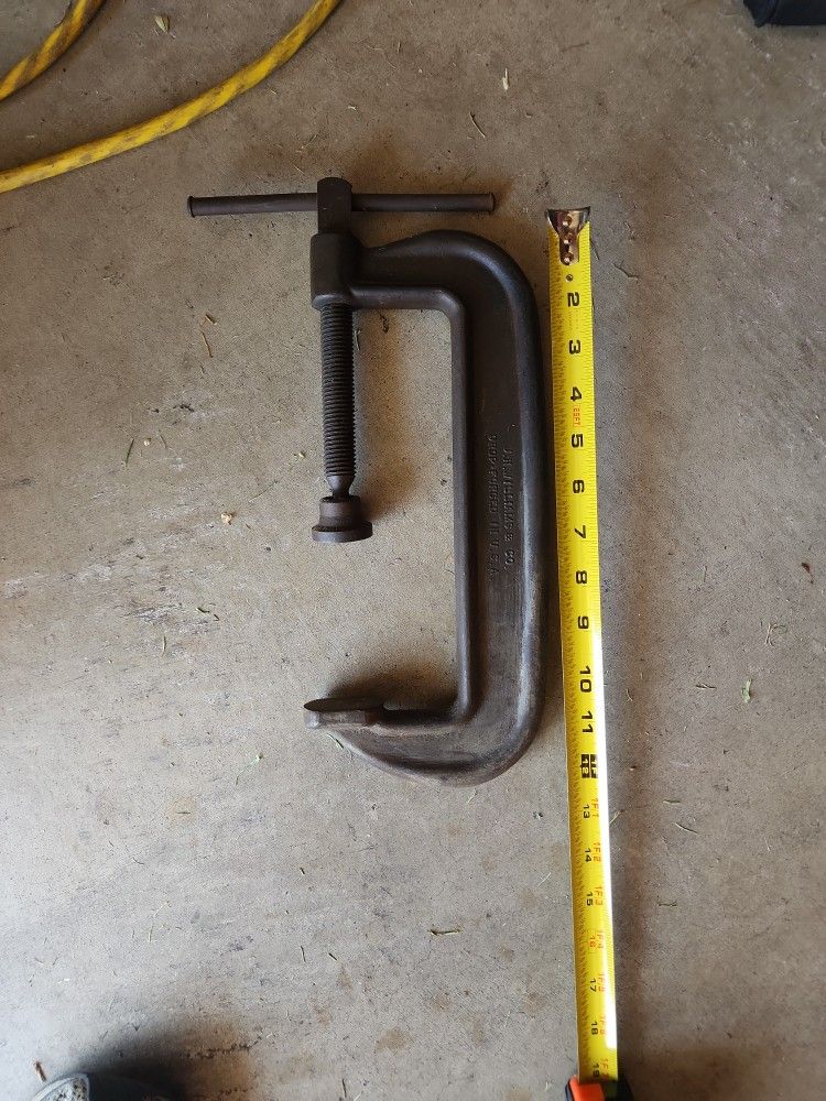 JH Williams C Clamp Vintage 9 In 13 In