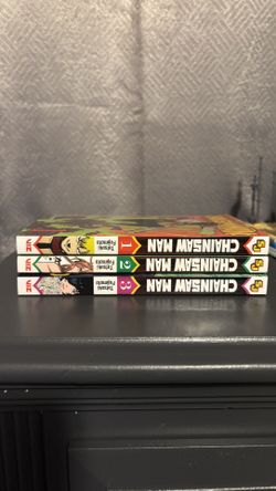 Chainsaw Man Manga 1-3