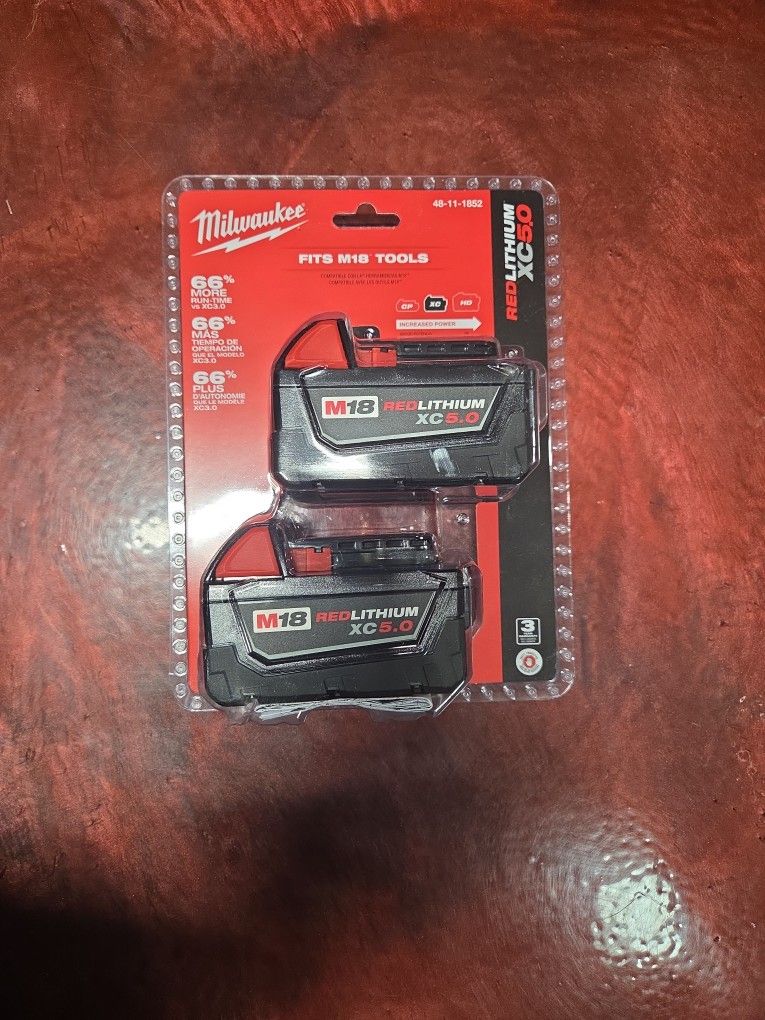 Milwaukee M18 5.0xc Battery