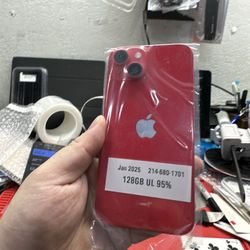 Apple iPhone 14 Unlocked 128GB Product Red