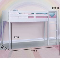 Twin Solid Wood Loft bed