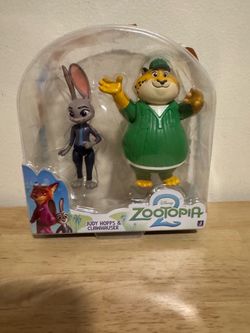 Disney Zootopia 2 Judy Hopps & Clawhauser Figure Set