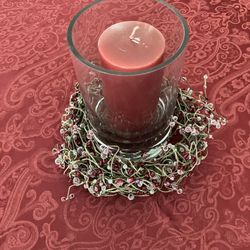 Ralph Lauren Ruby Red Christmas Table Linens & Decor