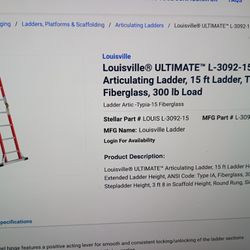 15 Ft Ladder