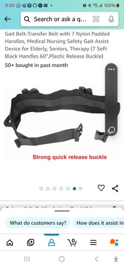 Gait Belt Transfer Belt