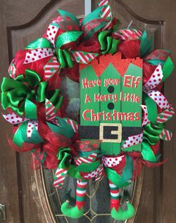 Cute Elf wreath