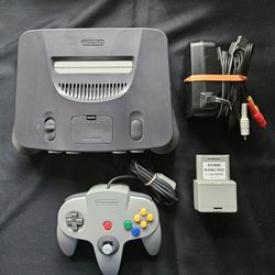 Nintendo 64 Console + Extras