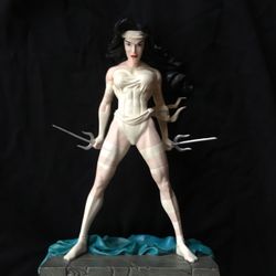 1996 MARVEL Limited Edition Elektra Sculpture  - White  #214/250 
