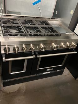 Kitchenaid 48” gas range