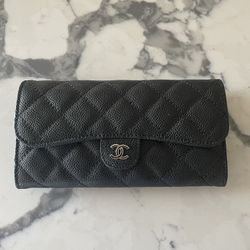 Chanel Black Wallet 