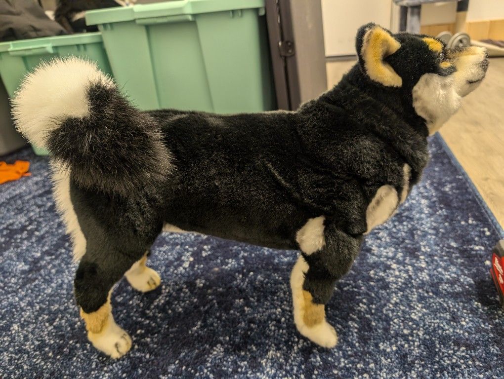 Stuffed Animal Shiba Inu, Can't Get In The U.S. Realistic Life Sized (7242)