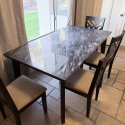 Real Marble Dining Table 
