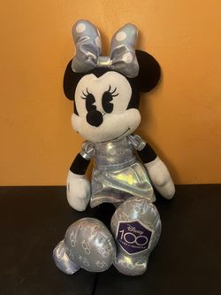 Soft & Cuddly 19-Inch Minnie Mouse Plush - Celebrate Disney’s 100  of Magic