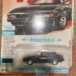 Auto World  1:64 scale 1983 Toyota Celica Supra rel 2A #2. Black.