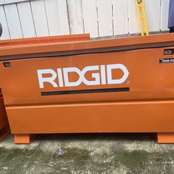 Rigid Portable Storage Chest Jobsite Box 48”
