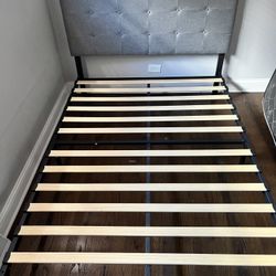 Grey Bed Frame 