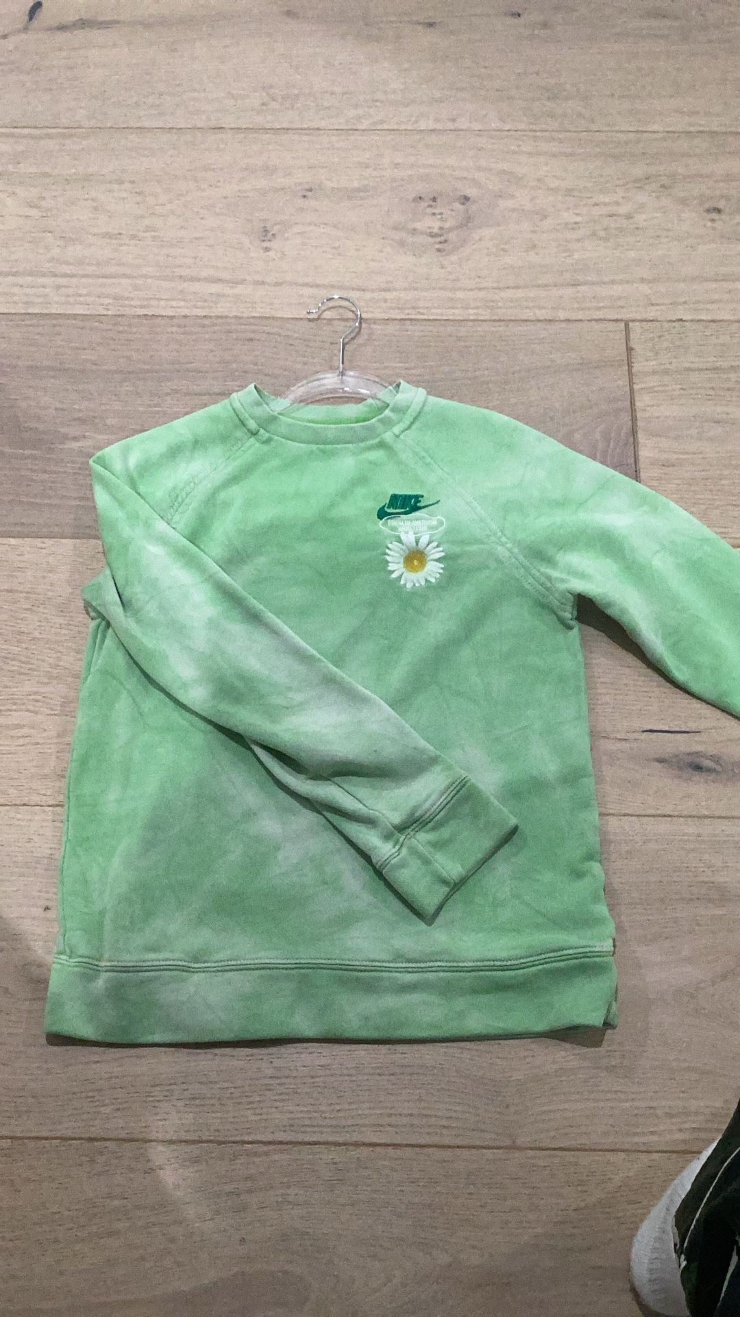 Green Nike Patch Sweatshirt