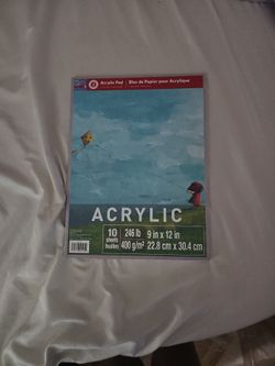 Artist's Loft Acrylic Pad 9x12 