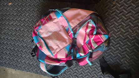 Rawlings Girls Baseball / Softball Gear Backpack – Pink & Blue