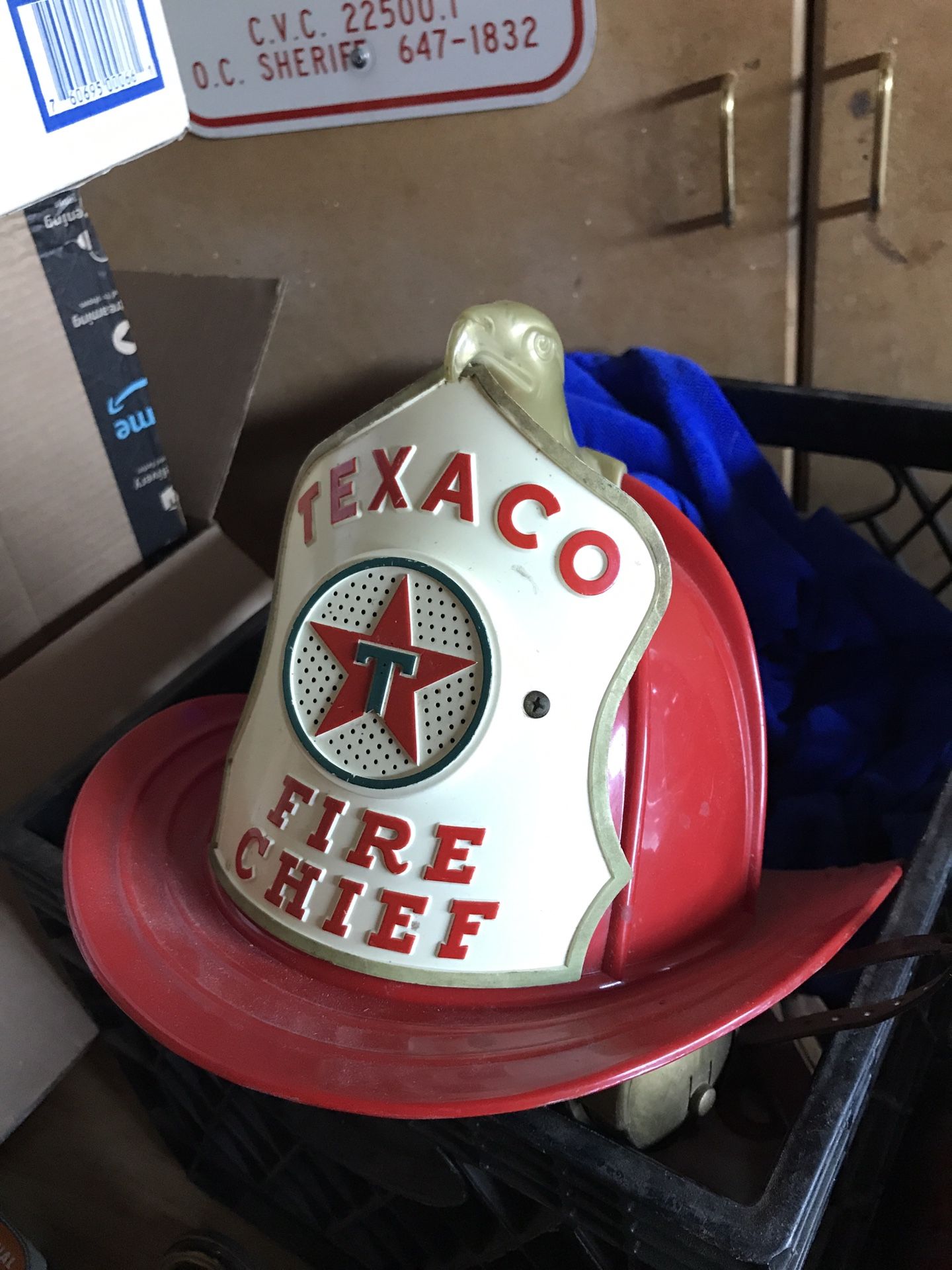 Texaco fireman’s hat