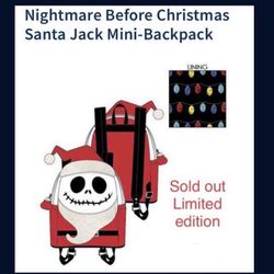Nightmare Before Christmas Mini Back Pack 