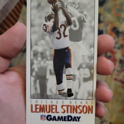 Lemuel Stinson (Gameday) Football Card #374