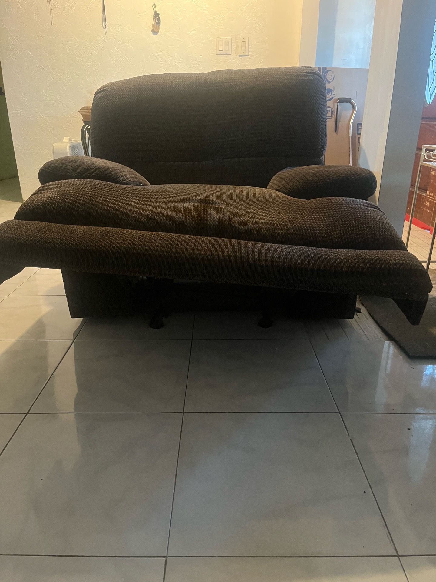 Sofas and rocking chair