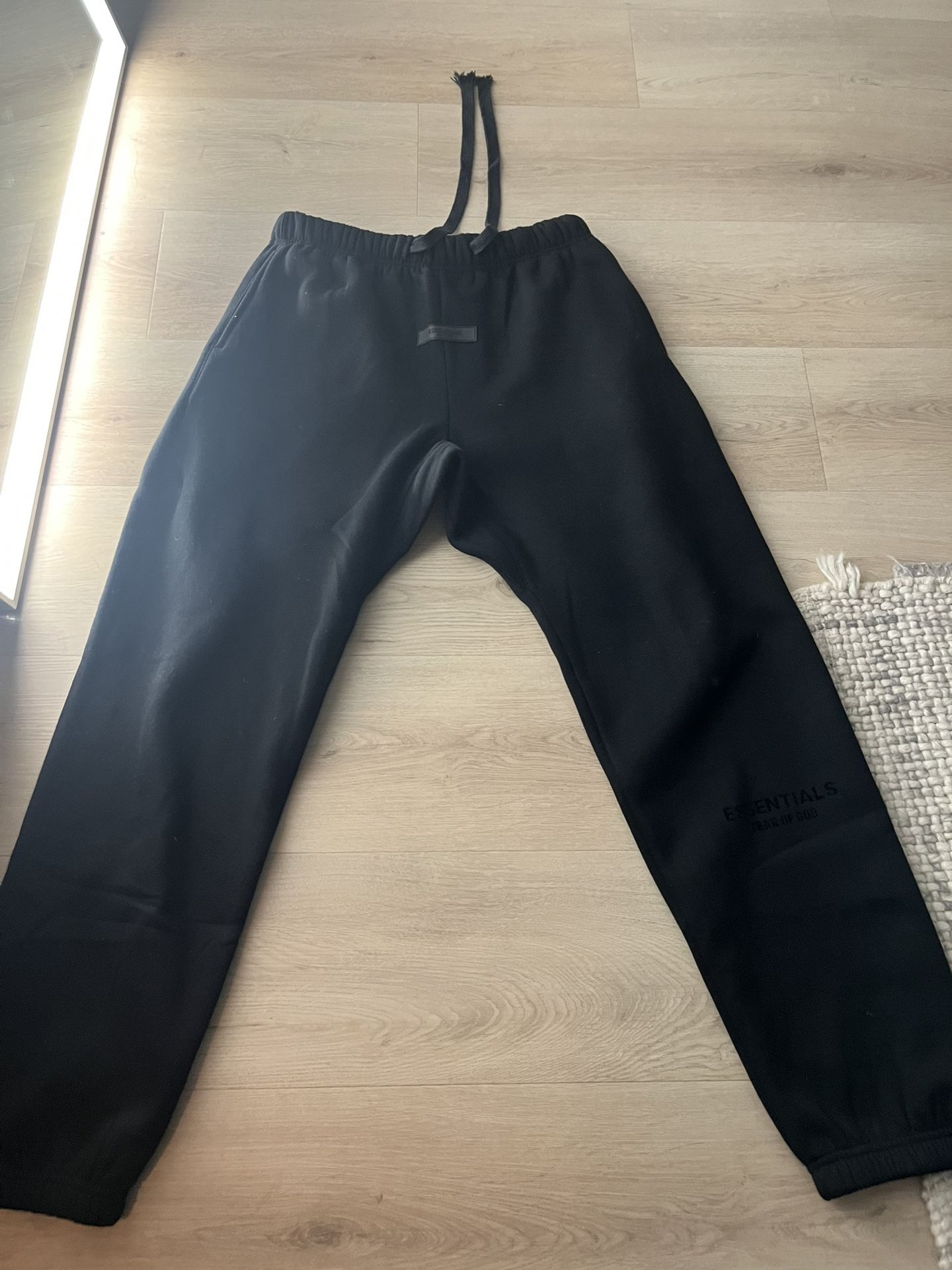 Black Essential Sweats