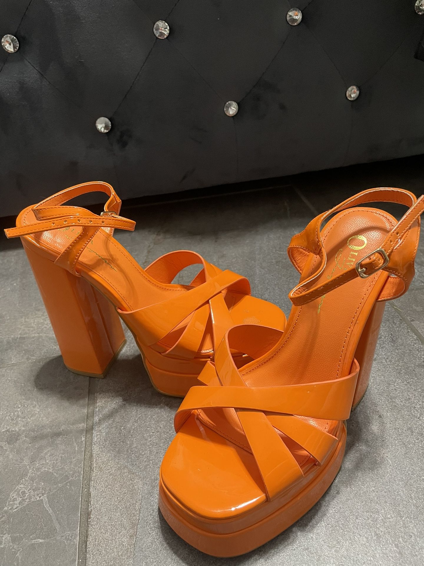 Orange Heels 