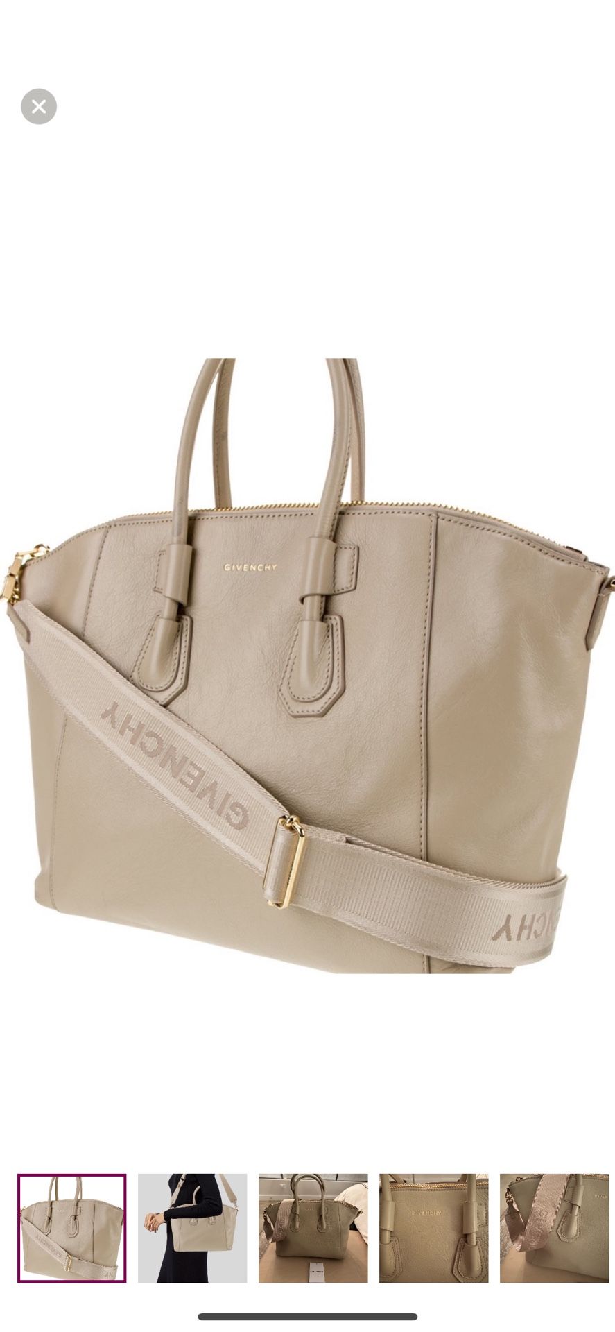 Givenchy Beige Tote Bag